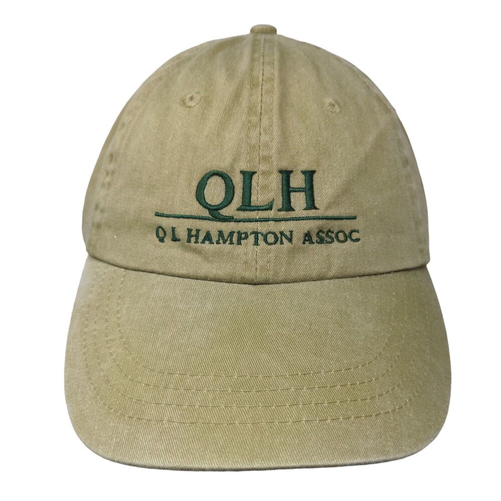 QLH QL Hampton Assoc Consulting Engineers Slideback Hat Greenish-Tan One Size
